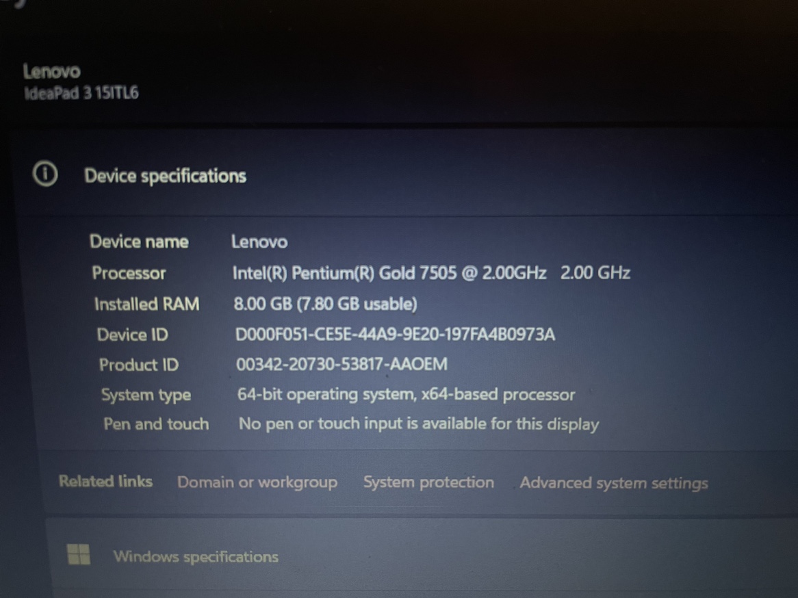 Lenovo IdeaPad 3 15ITL6 Laptop - photo 4