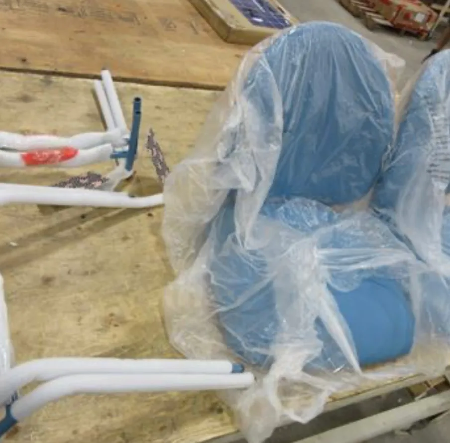 BRAND NEW! Set of 2 Eoghain Faux Leather Upholstered Side Chair image indicator(4)