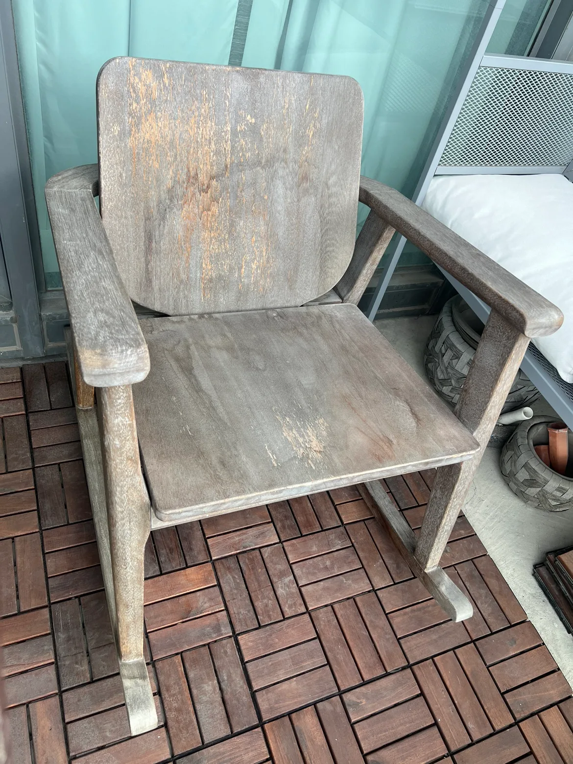 CB2 Outback Rocking Chair image indicator(2)