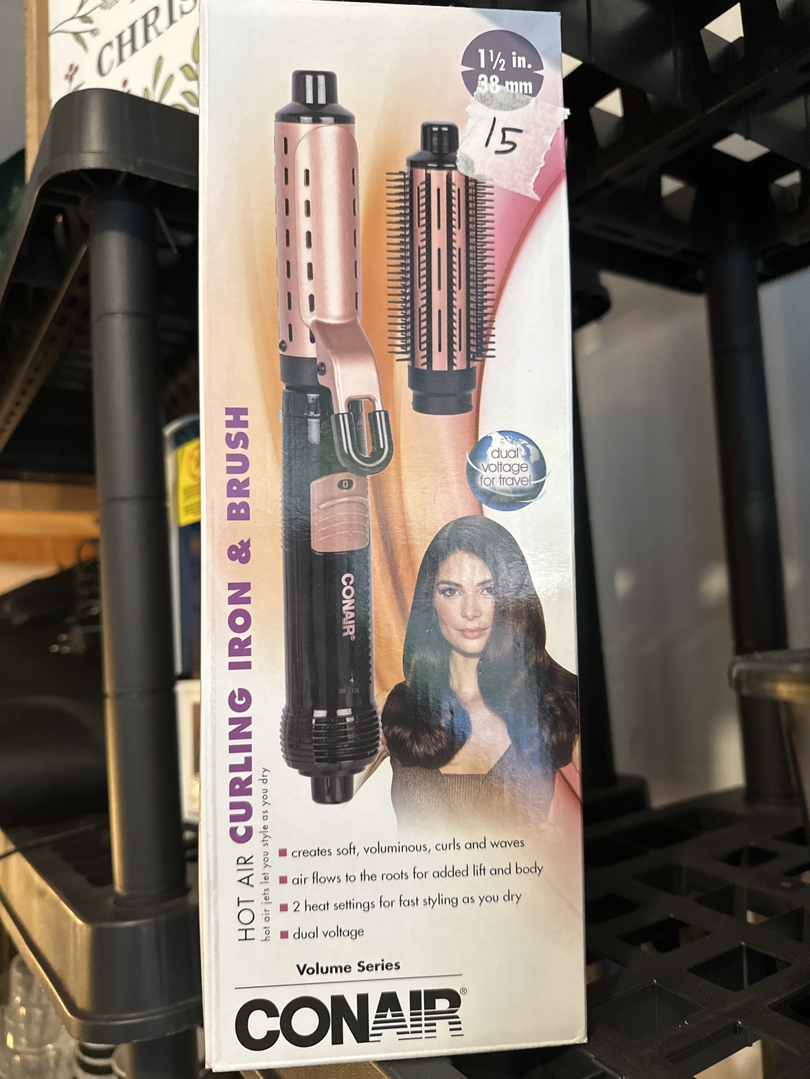 Conair Hot Air Curling Iron & Brush