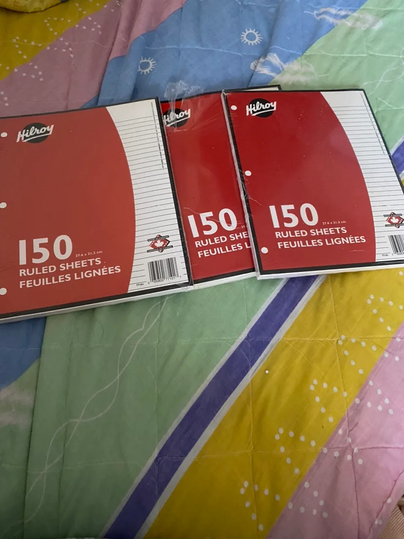 Hilroy 150 Ruled Sheets thumbnail