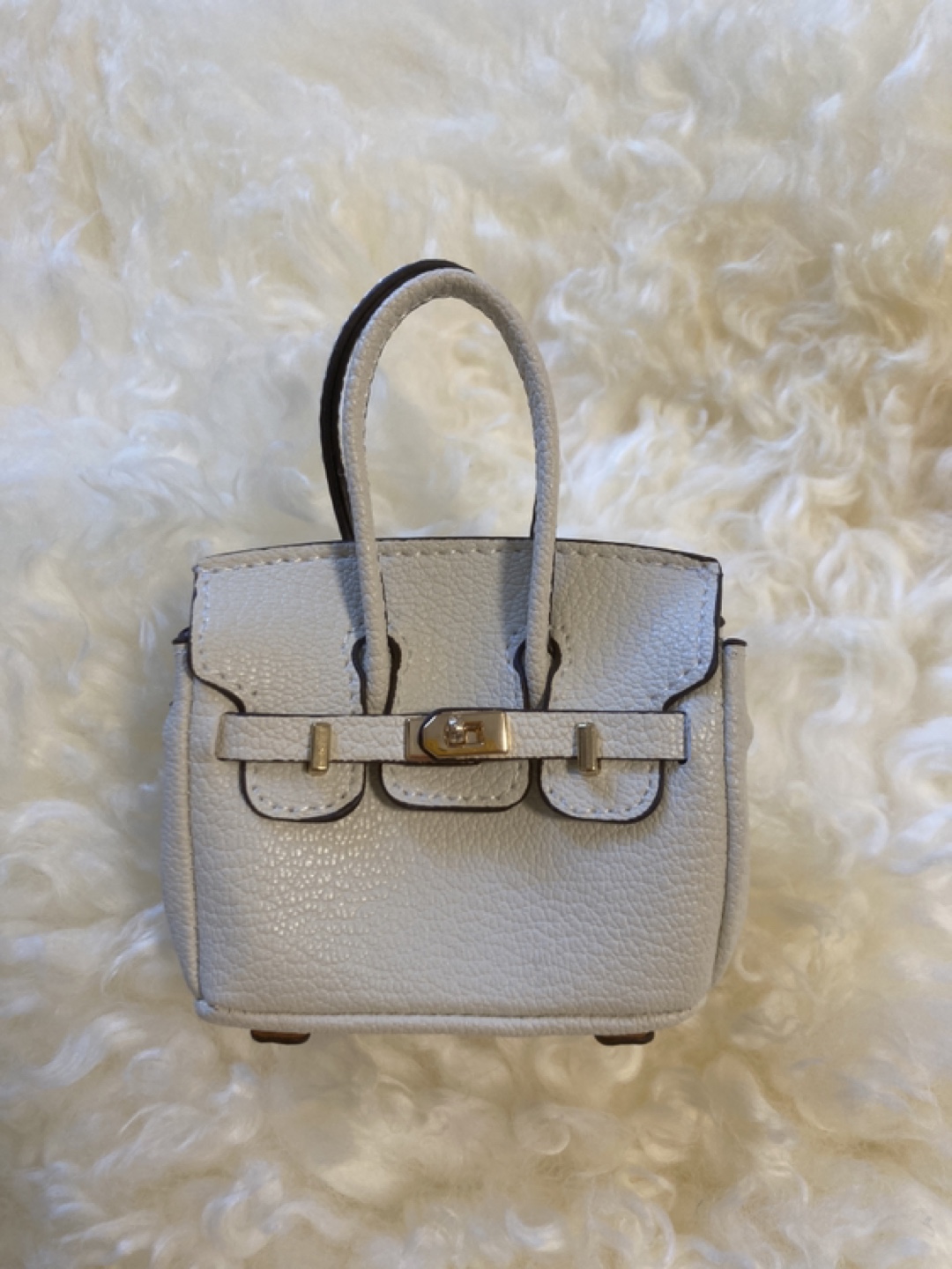 Miniature White Handbag - photo 3