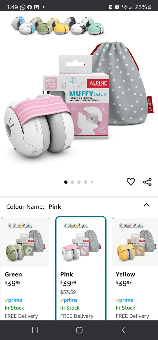Alpine Muffy Baby Hearing Protection thumbnail