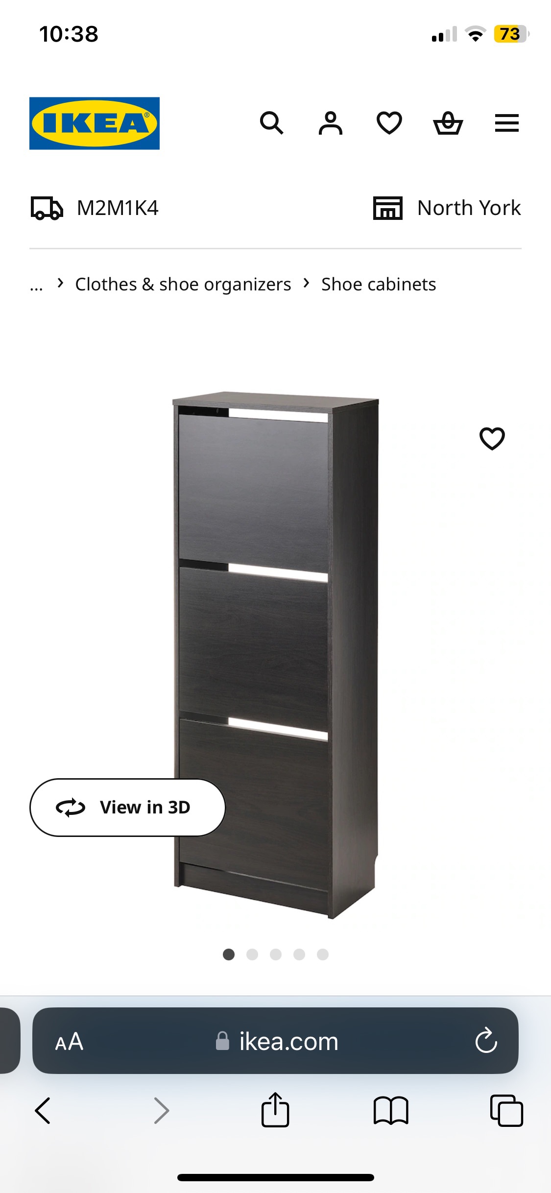 IKEA Shoe Cabinet