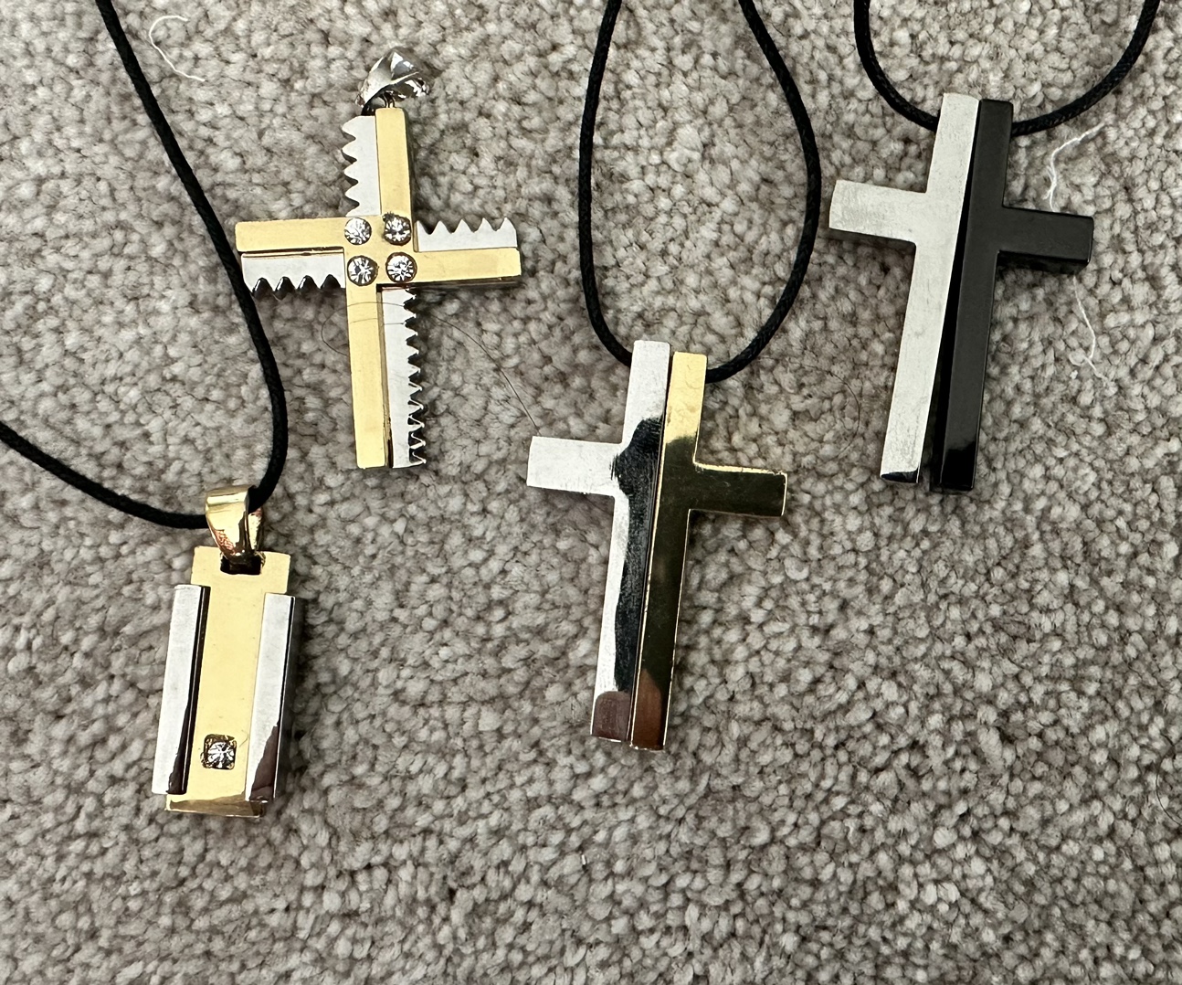 4 Cross Necklaces