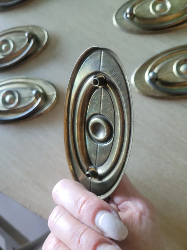 Set of 8 Oval Cabinet Pulls image indicator(2)
