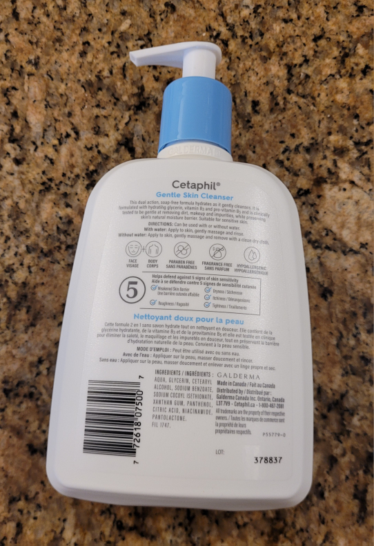 Cetaphil Gentle Skin Cleanser - 500ml - photo 2