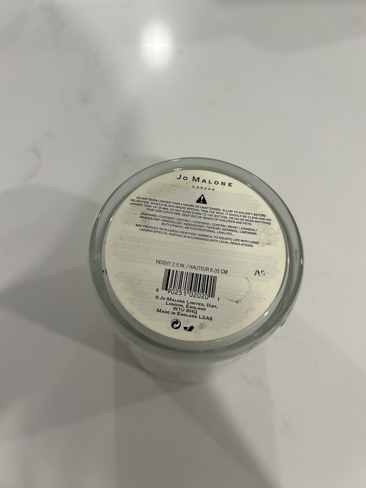 Jo Malone English Pear & Freesia Scented Candle - photo 3