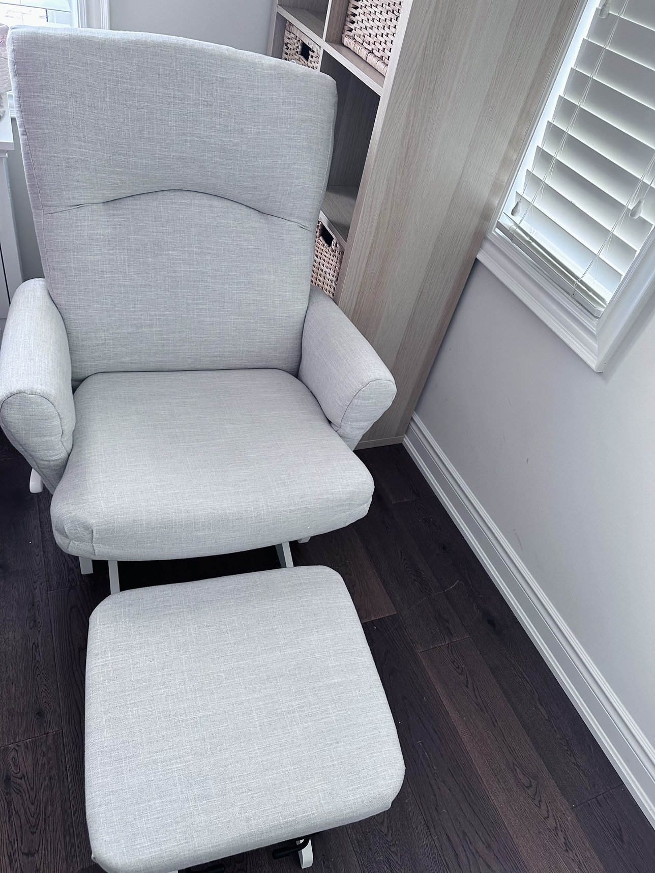 Dutailier glider with ottoman - photo 2