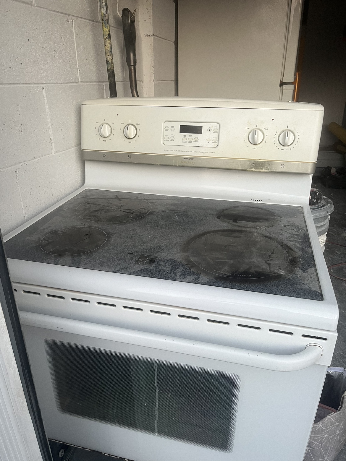 White electric Stove - photo 2