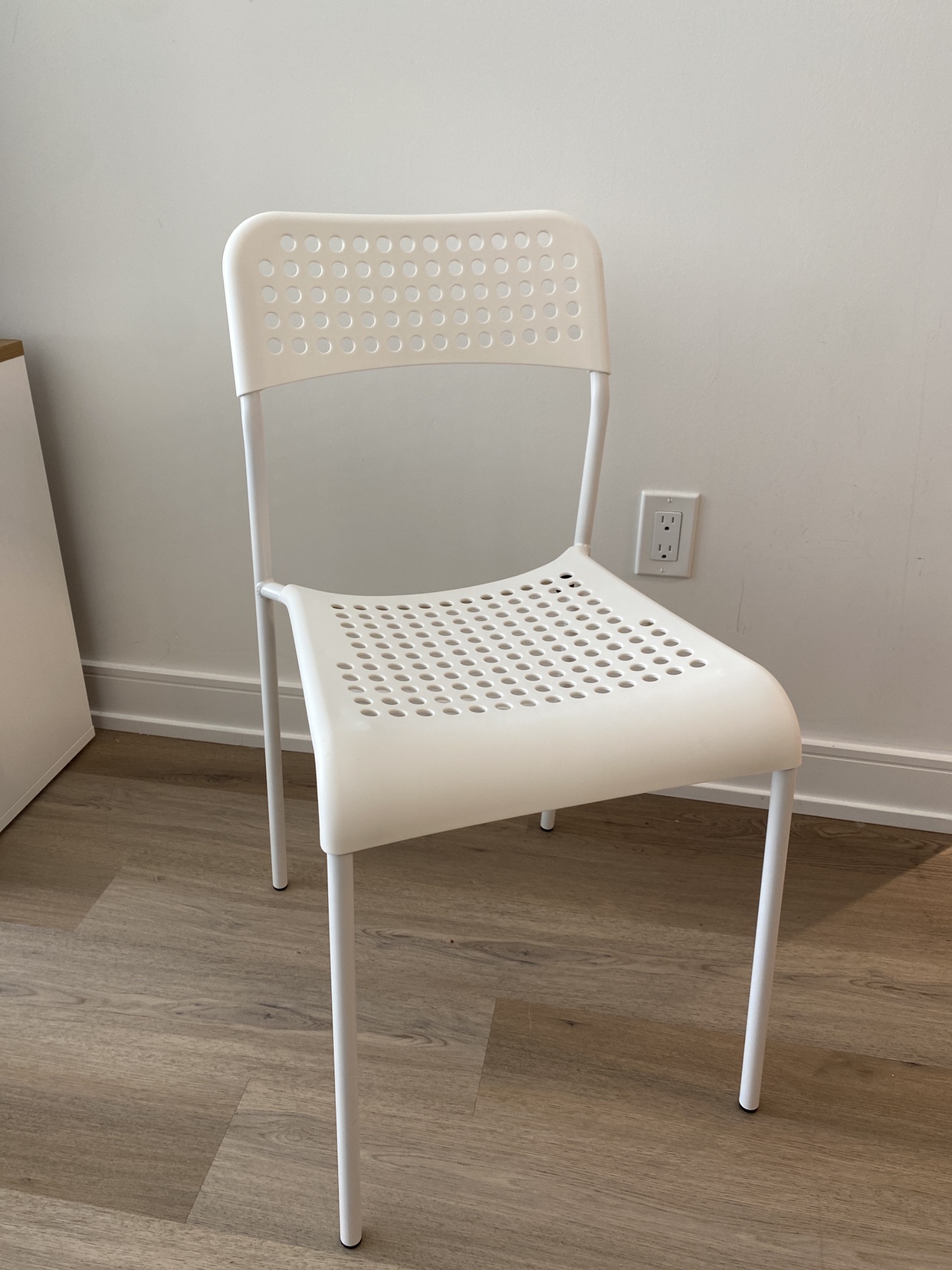 White Plastic Chair