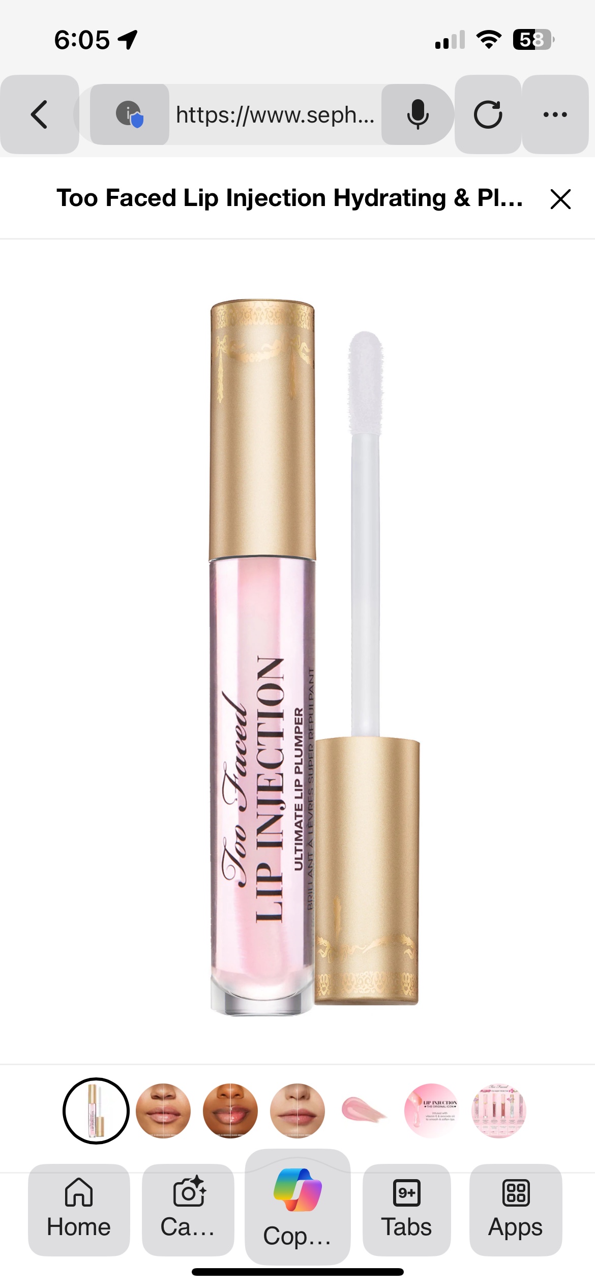 🧡Too Faced Lip Injection Lip Plumper 4g