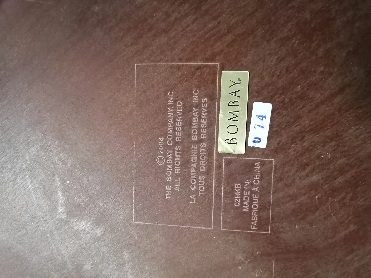 Bombay End Table - photo 2