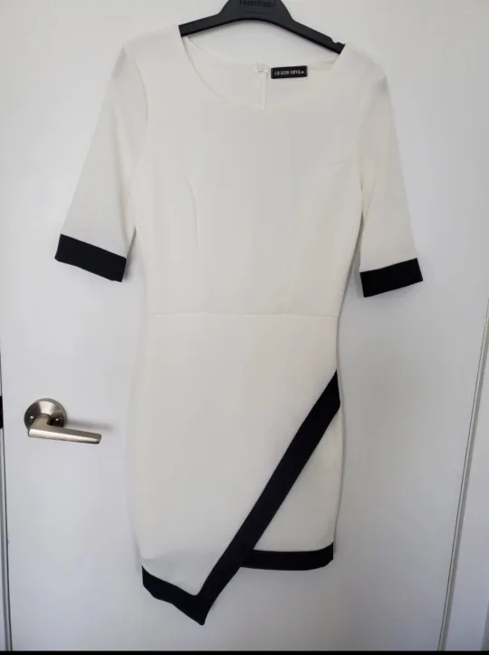 White and Black Dress thumbnail