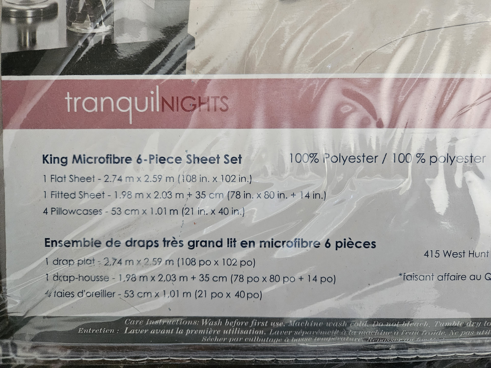 Tranquil Nights King 6pc Sheet Set - photo 4