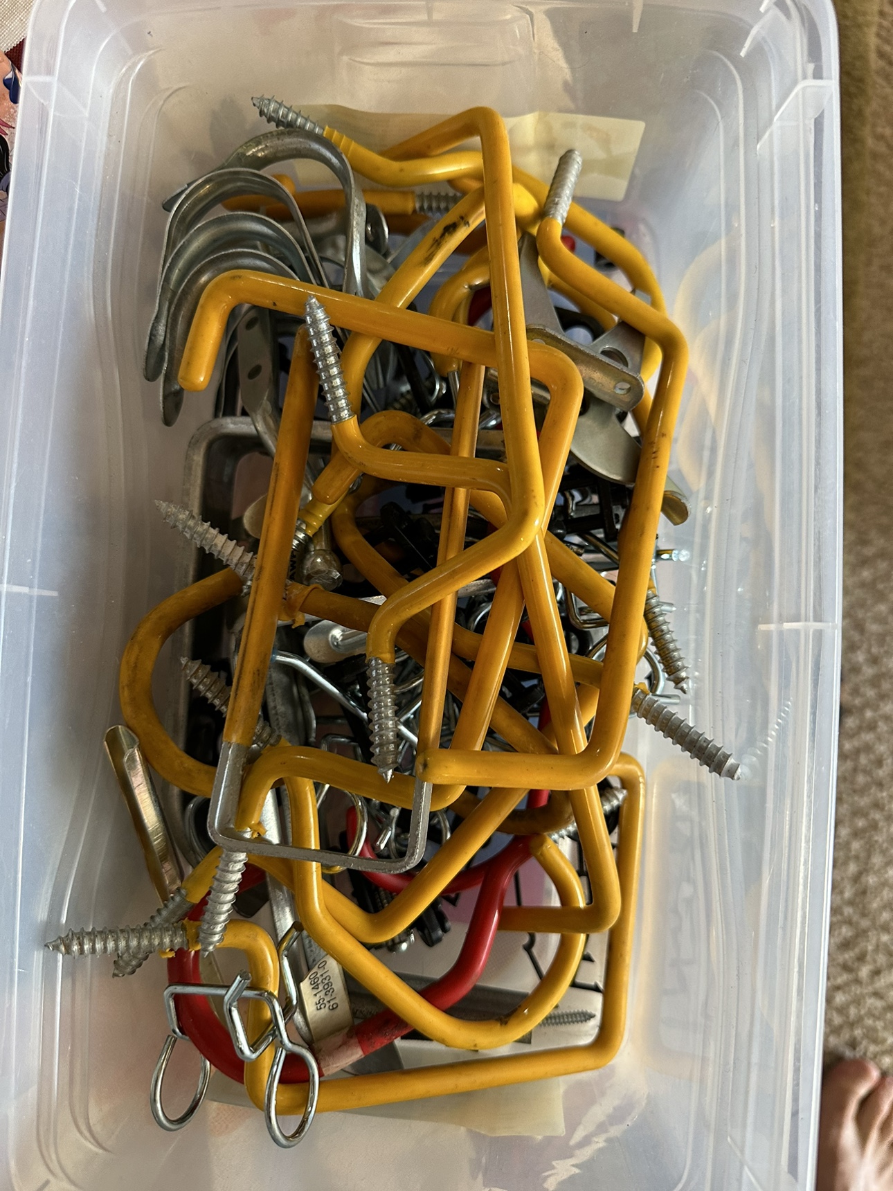 Hooks for organizing and hanging