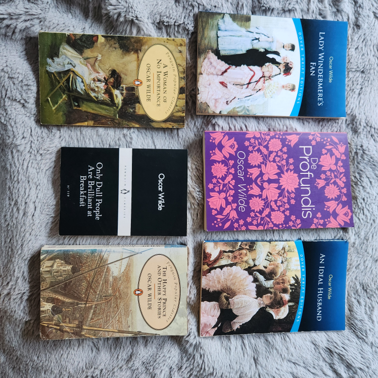 Oscar Wilde Books - Set of 6