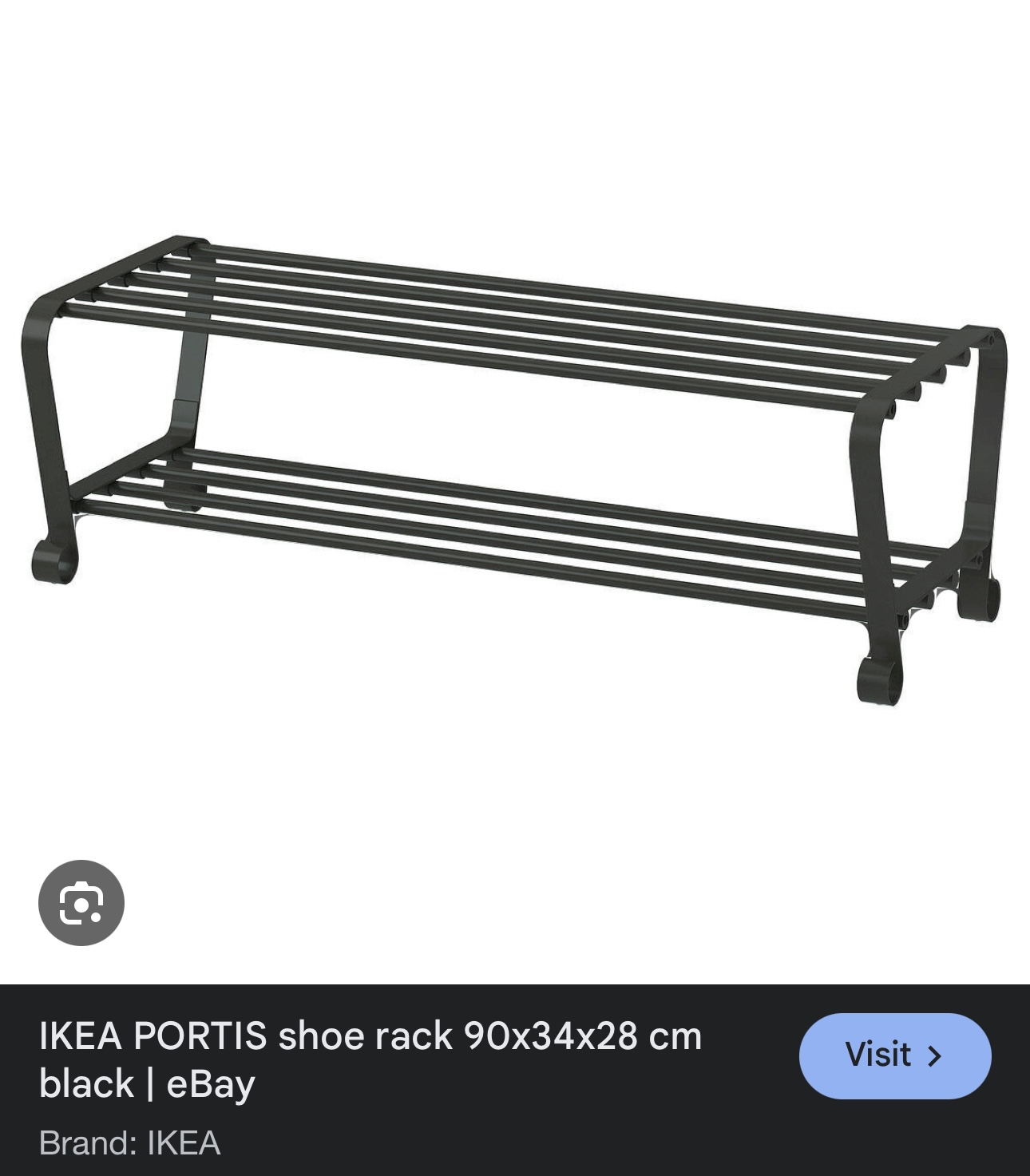 IKEA PORTIS Shoe Rack