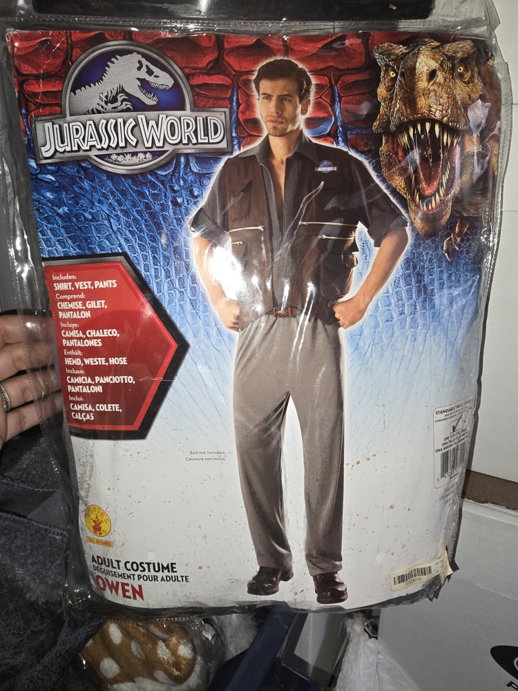 Adult Jurassic Park Owen Costume Size M