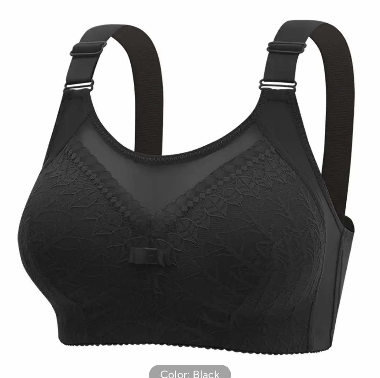New Large Size Back Bras Push Up Comfortable Breathable Sexy thumbnail