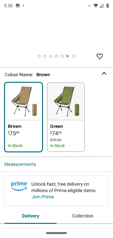 TRATHM Portable Collapsible Camping Chair - photo 2