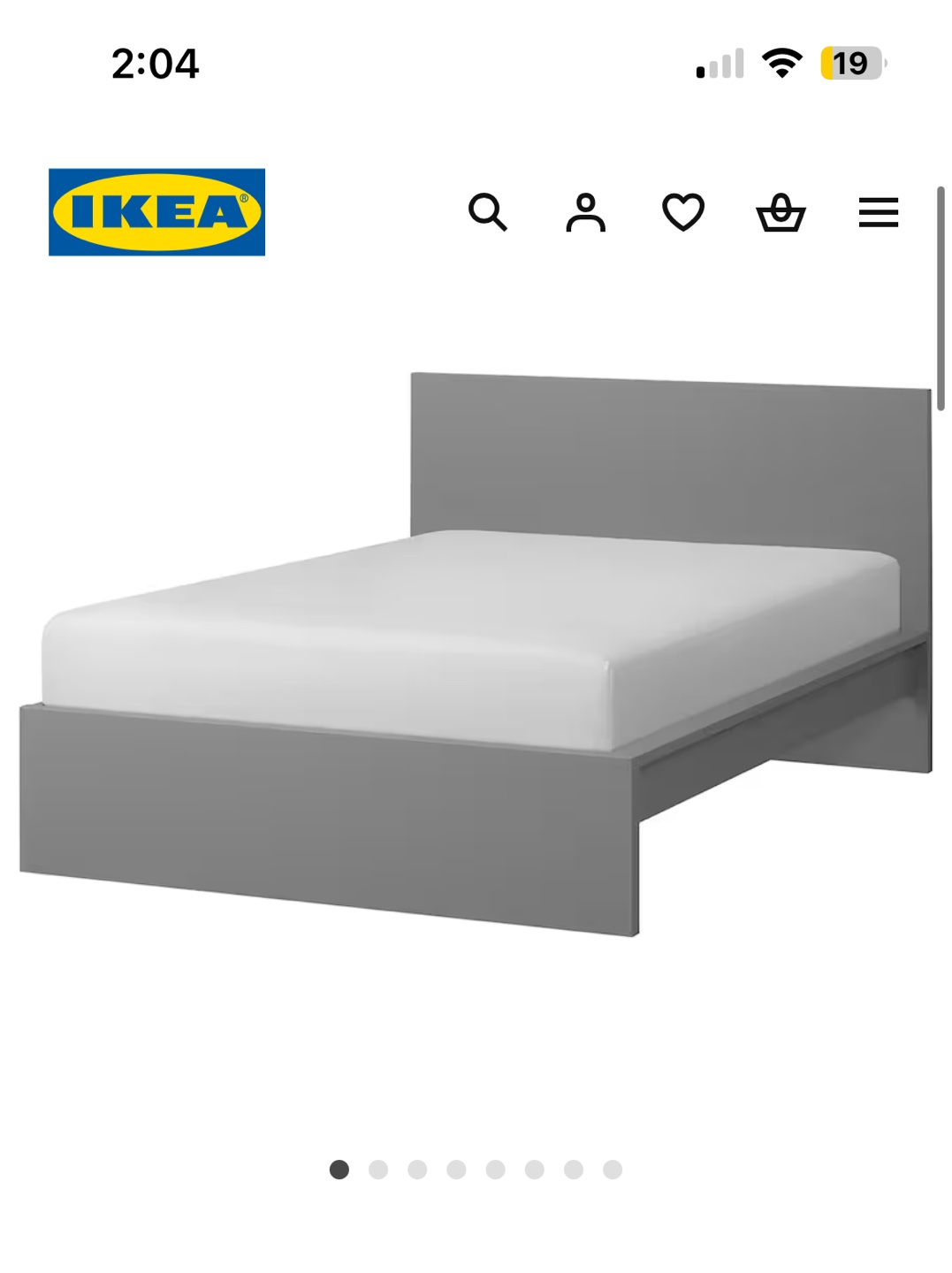 Sell Before This Sunday - IKEA MALM Queen Bed Frame