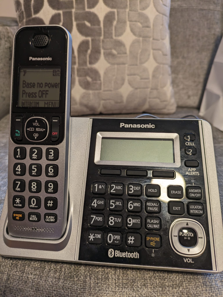 Panasonic 5 Handset Cordless Phone - Move out sale - photo 3