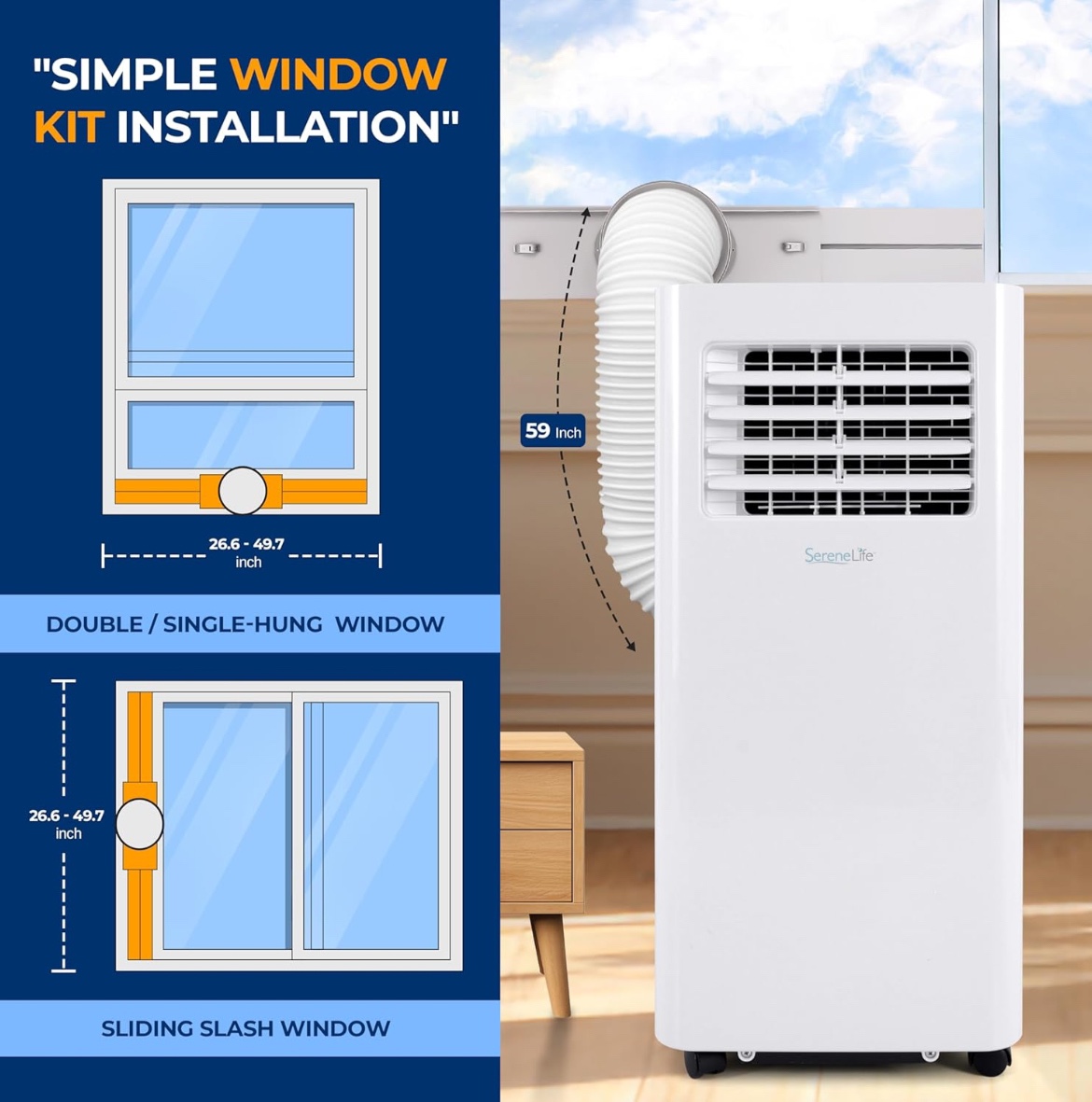 Portable Air Conditioner and Fan - photo 3