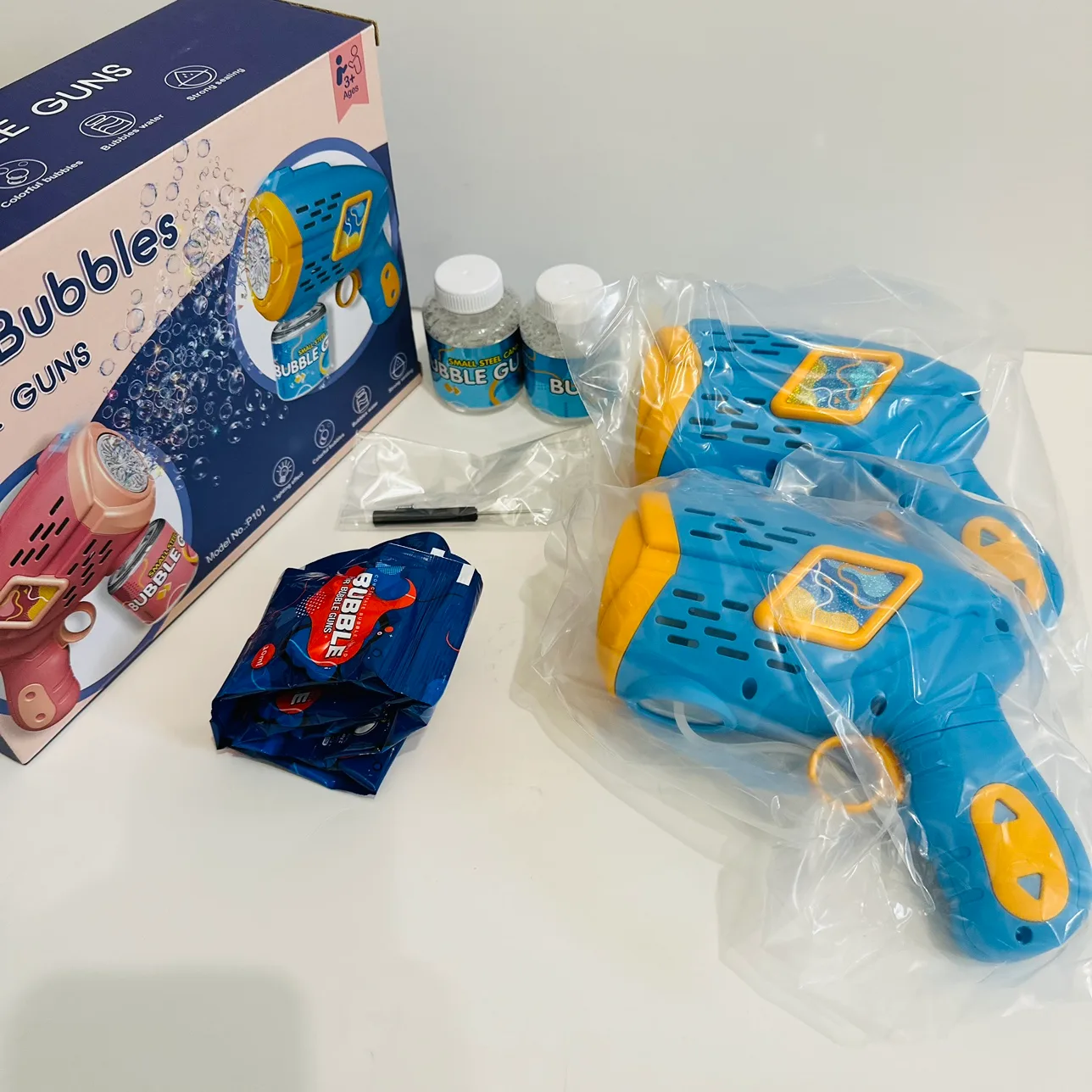 BNIP Bubble Gun Toy 2 Pack image indicator(2)