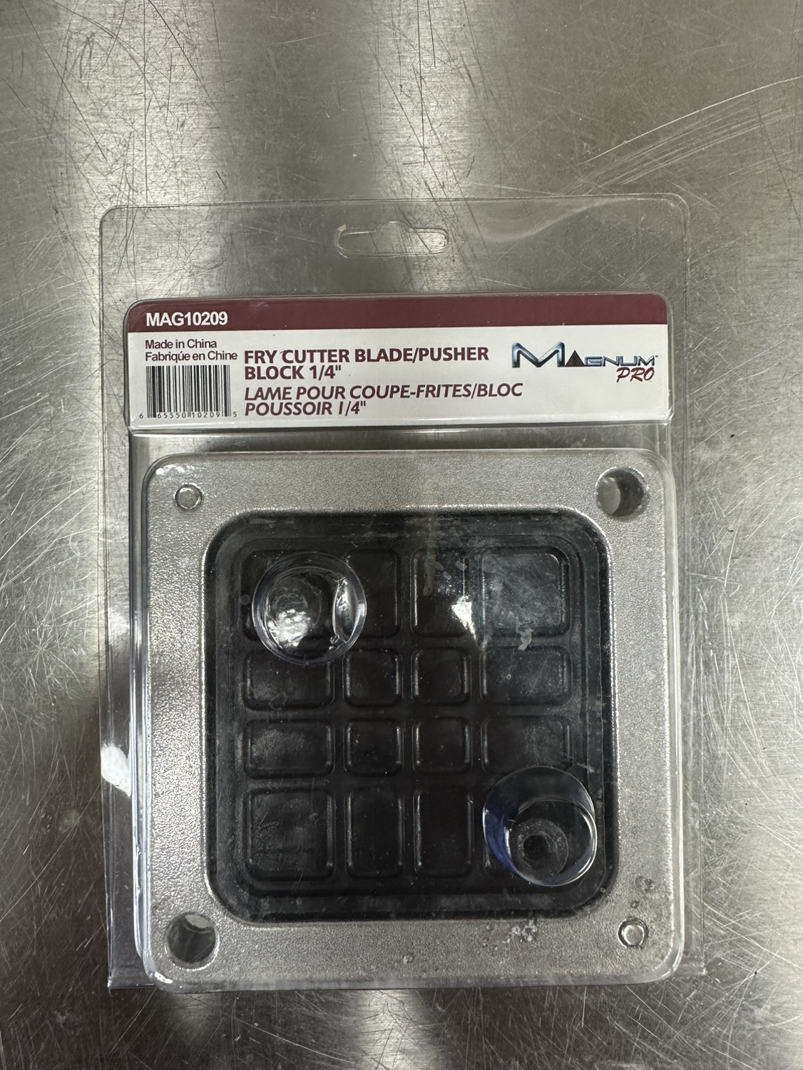 Fry Cutter Blade/Pusher Block