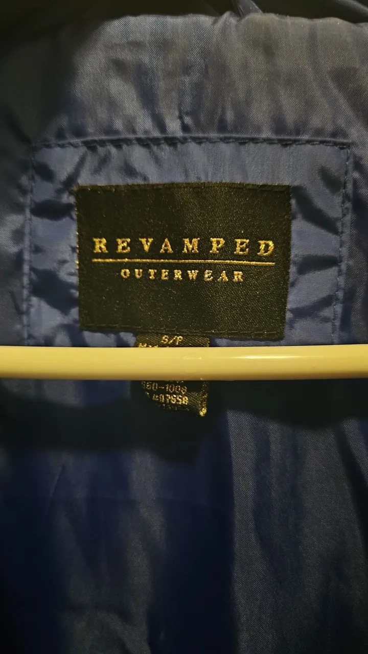 Revamped Outerwear Blue winter Puffer Jacket image indicator(2)