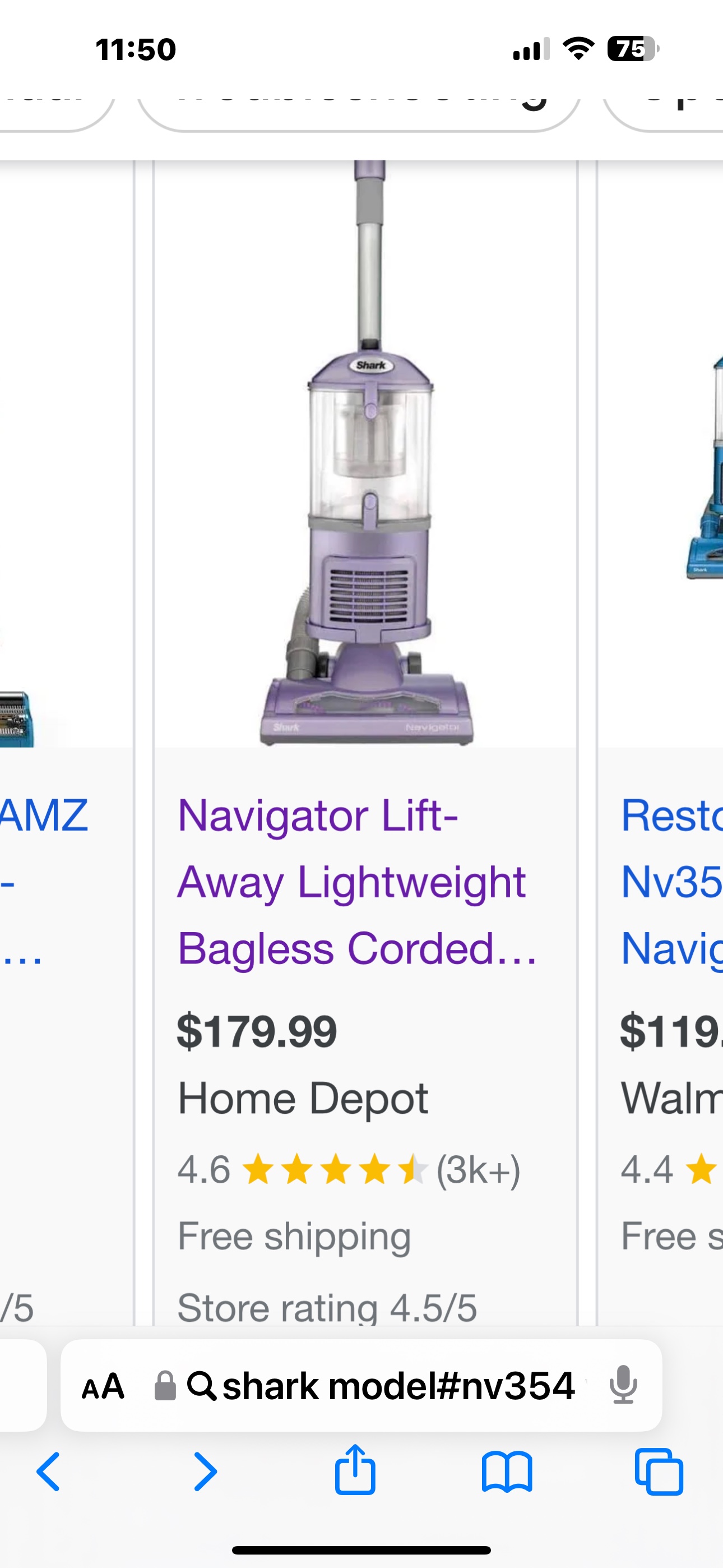 Shark Navigator Lift-Away Upright Vacuum - photo 4