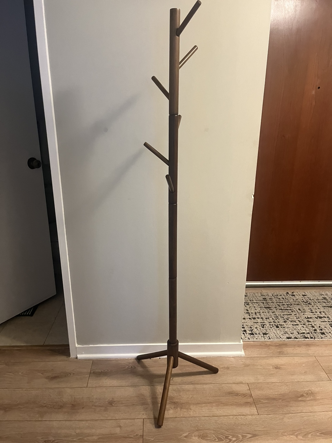 Wooden Coat Rack