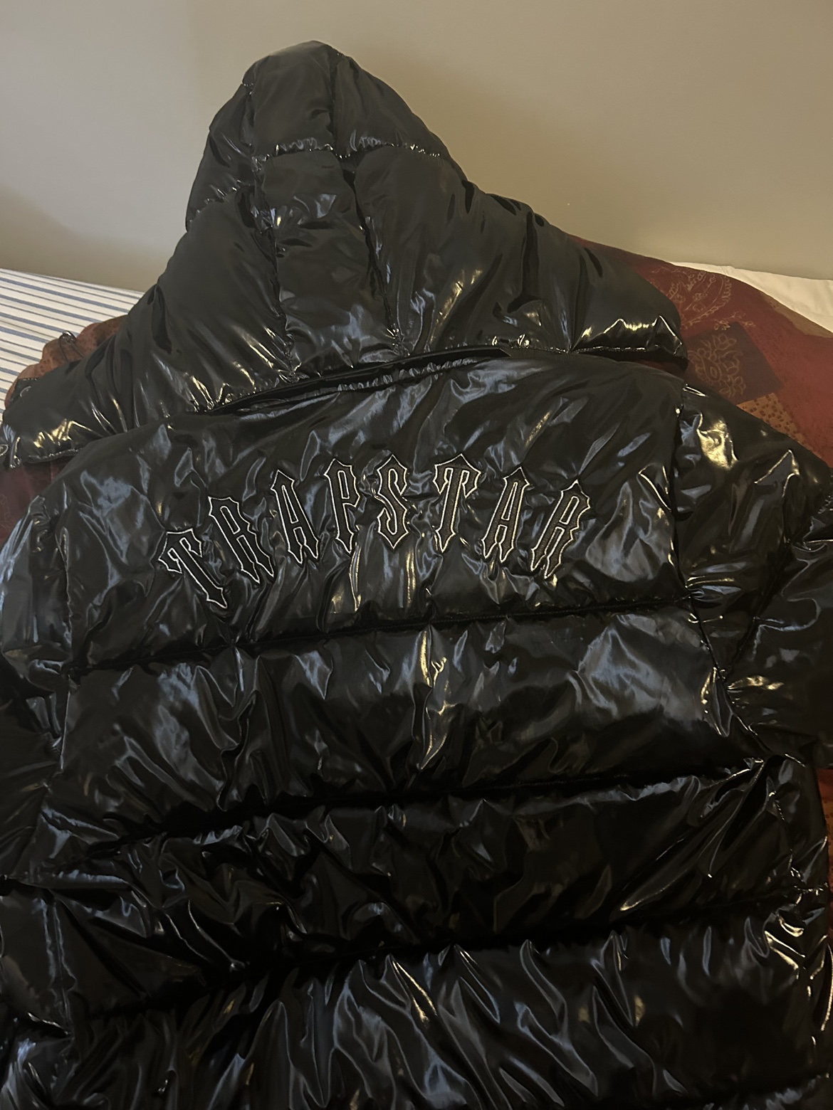 Trapstar Shiny Black Puffer Jacket - photo 3