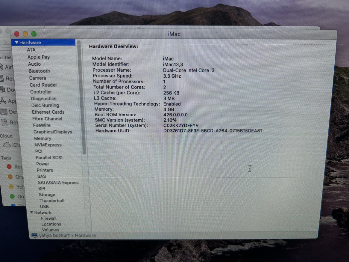 iMac (21.5-inch, Early 2013) computer - photo 3