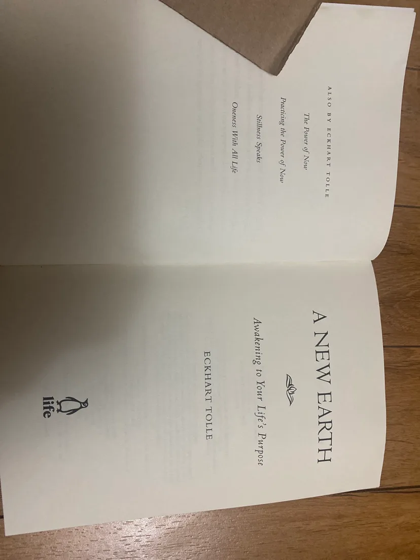 A New Earth by Eckhart Tolle 🧡 image indicator(2)