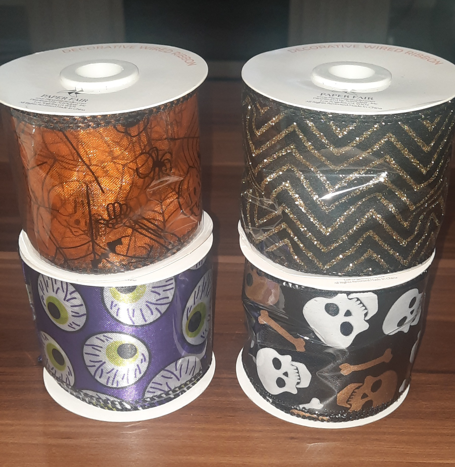 Halloween Wired Ribbon