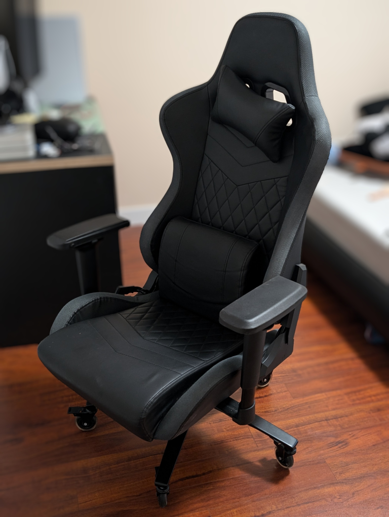 Black and Gray Gaming Chair (Collection)