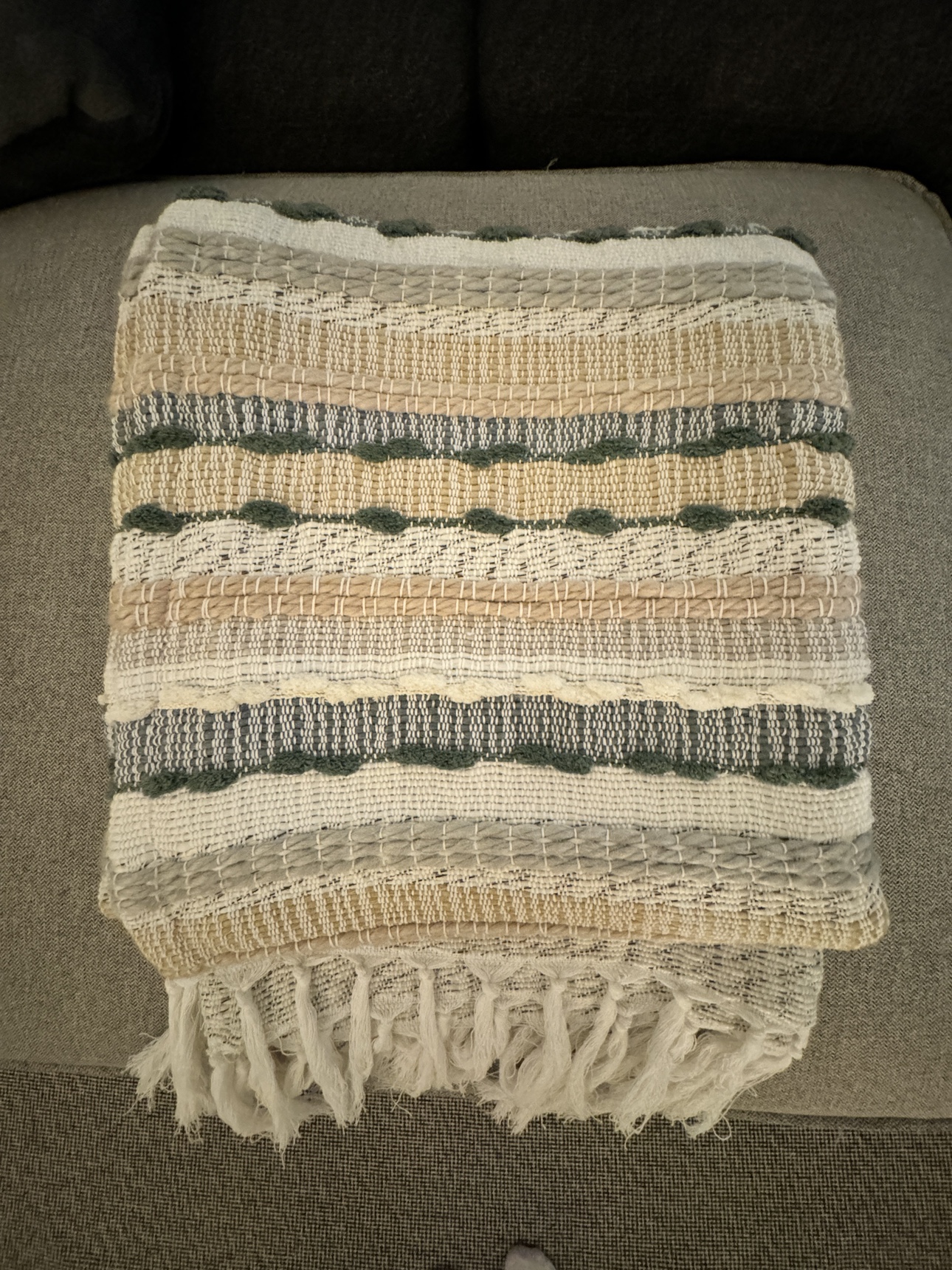 Knitted Throw - photo 3