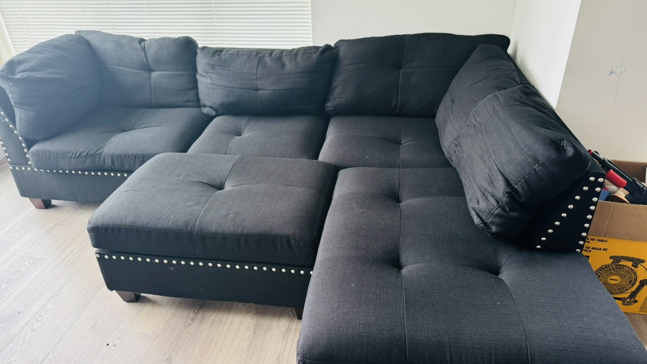 Sectional Sofa with Ottoman - photo 3