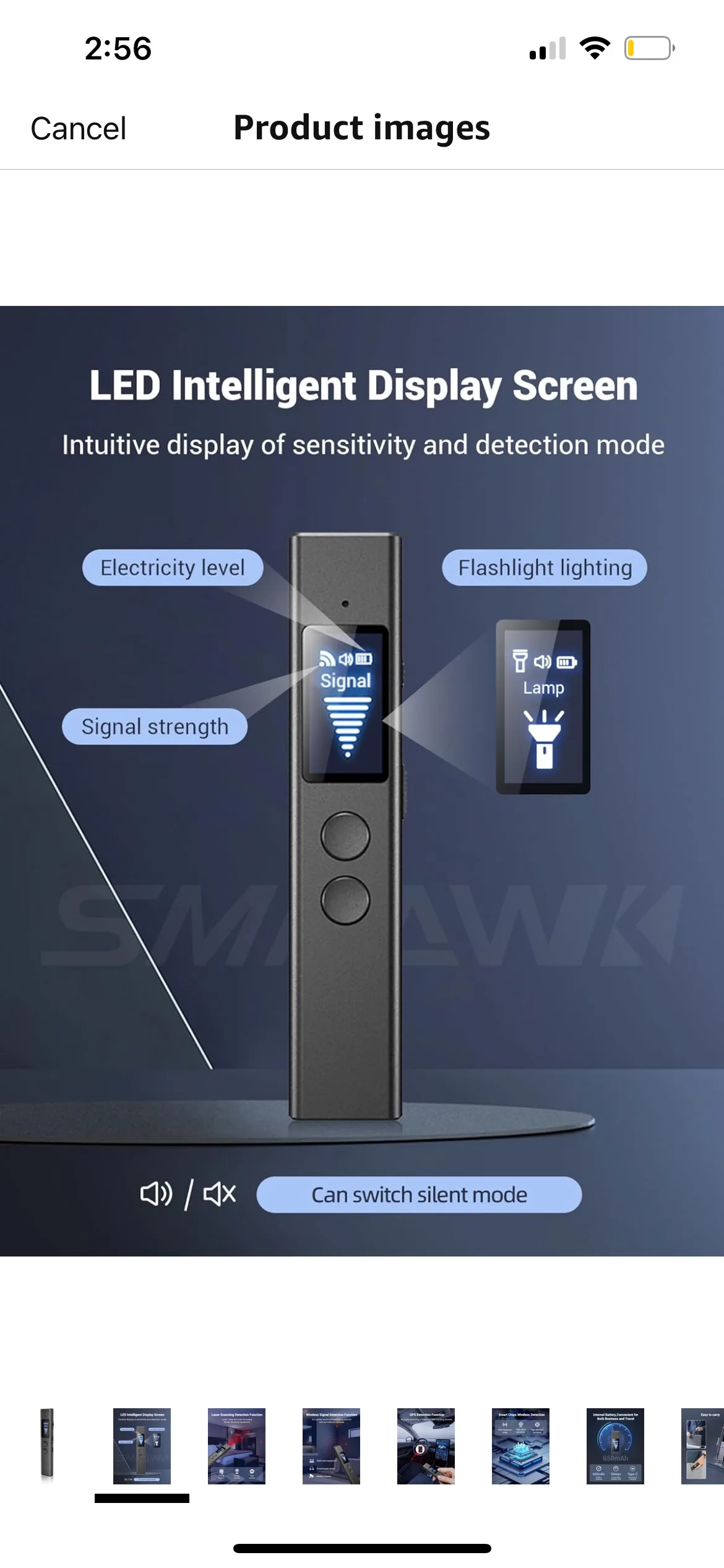 🥕Open box🥕 Hidden Camera Detectors,Anti Spy Detector image indicator(5)