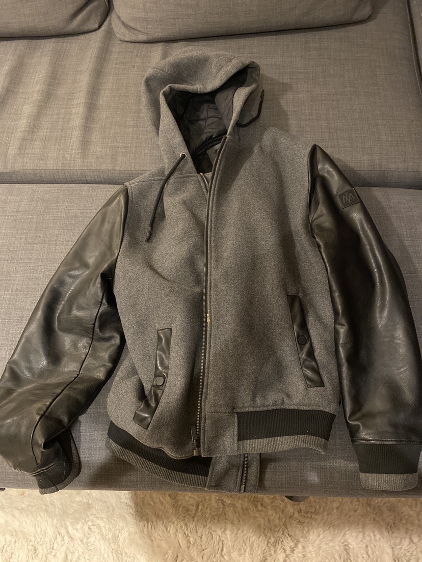 Men's Hooded Varsity Jacket