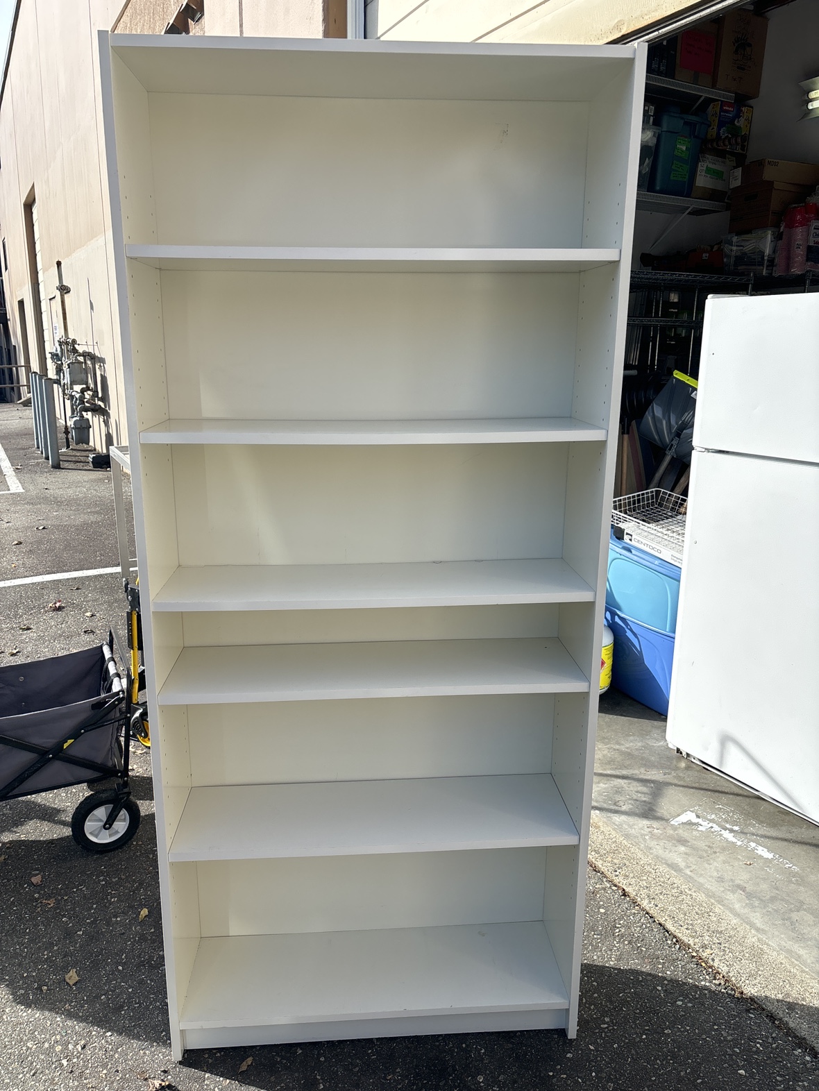 White Bookcase