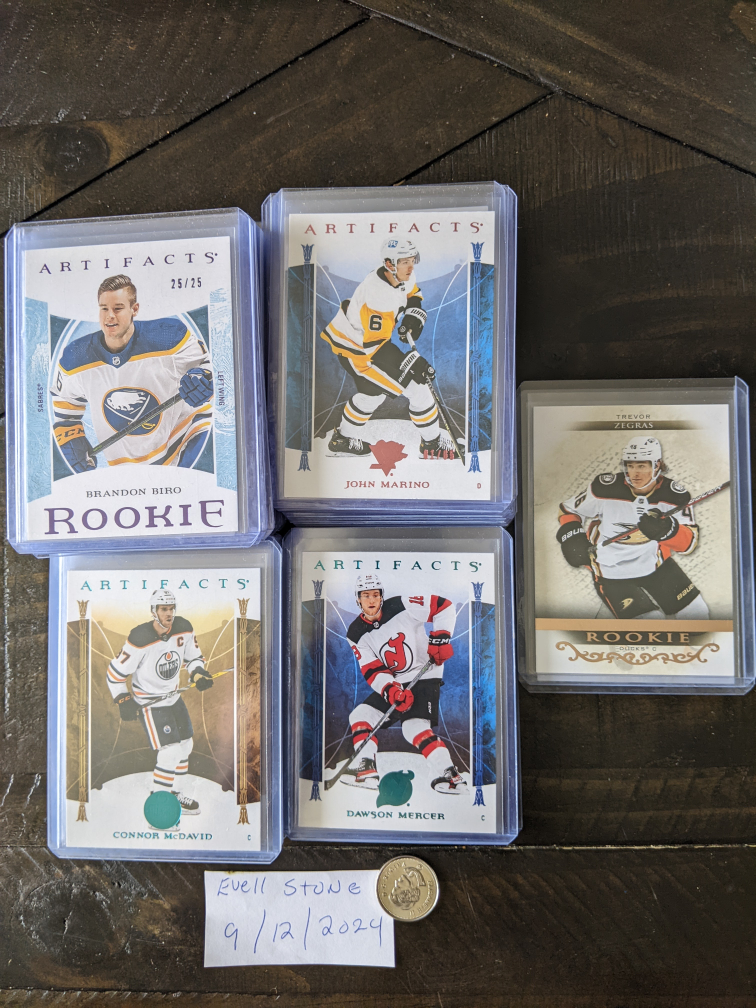 2022-23 Upper Deck Artifacts Hockey Cards