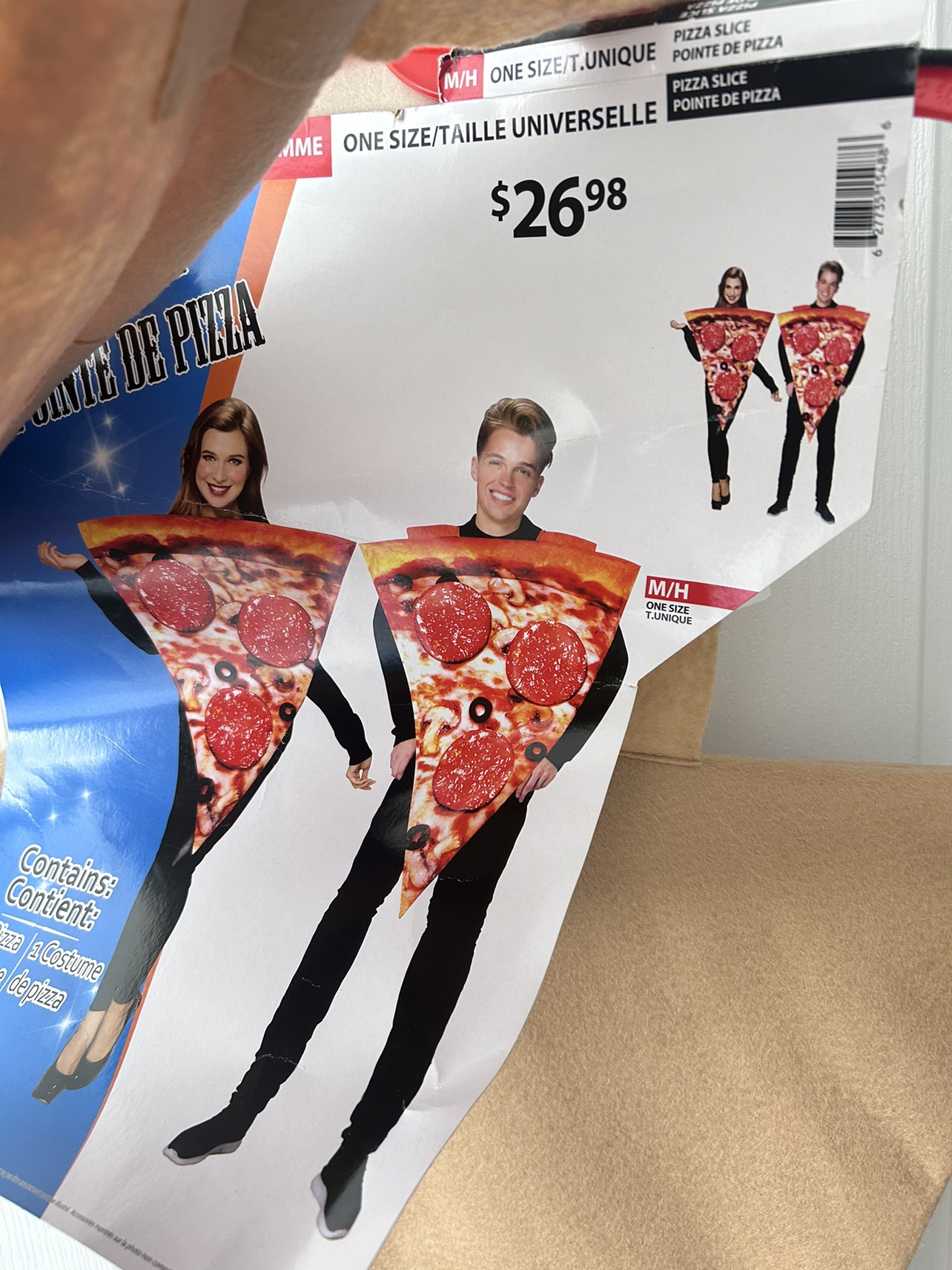 Pizza Slice Costume Halloween - photo 2