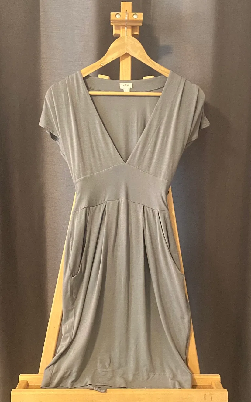 READ DESCRIPTION! Wilfred Grey Dress Size Small thumbnail