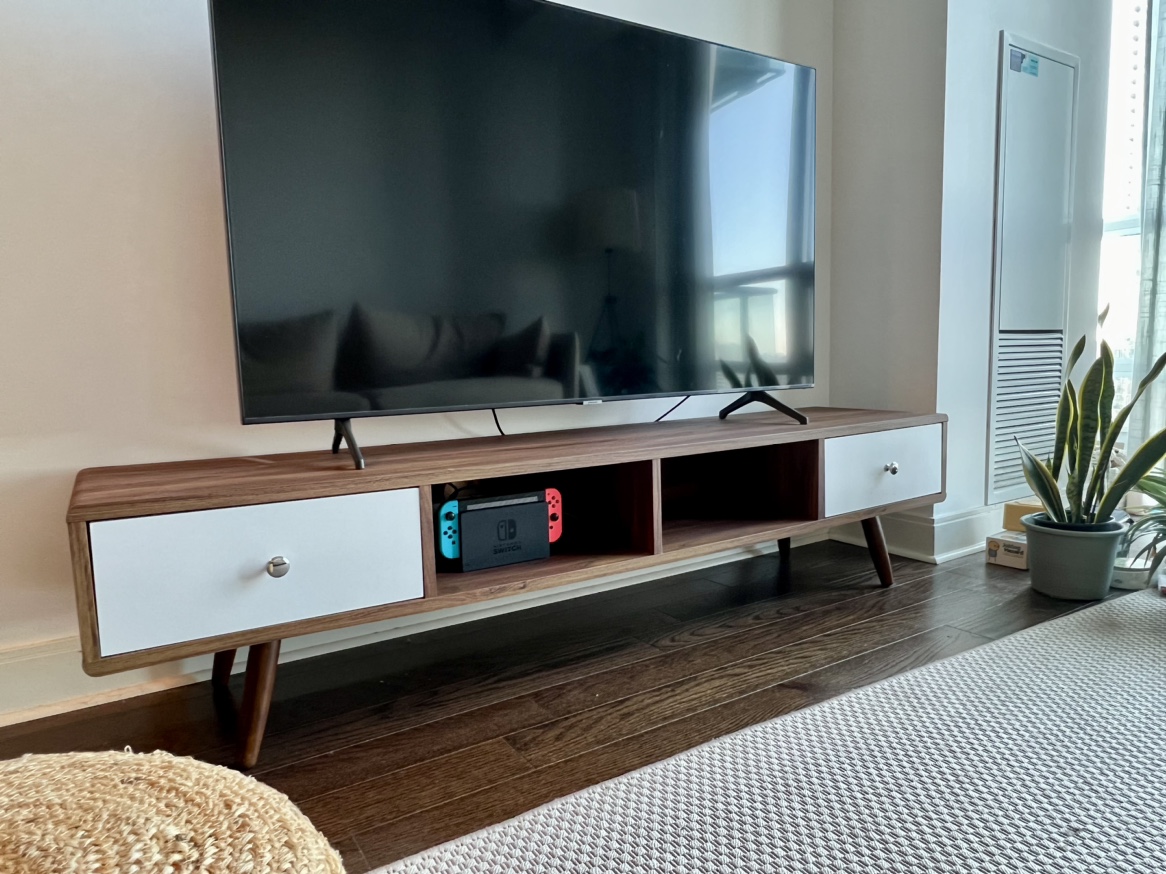 Wayfair Mid-Century TV Stand-Mint Condition - photo 2