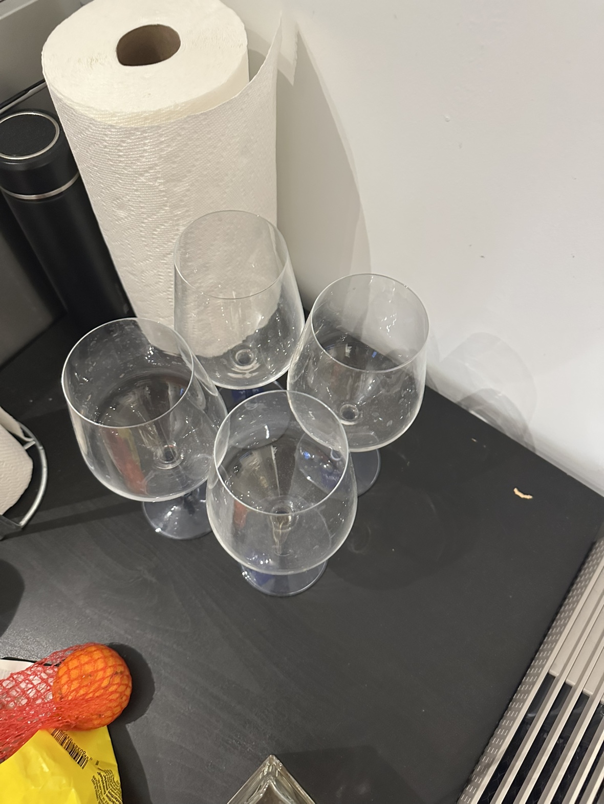 Set of 4 Mikasa Crystal Wine Glasses - photo 2