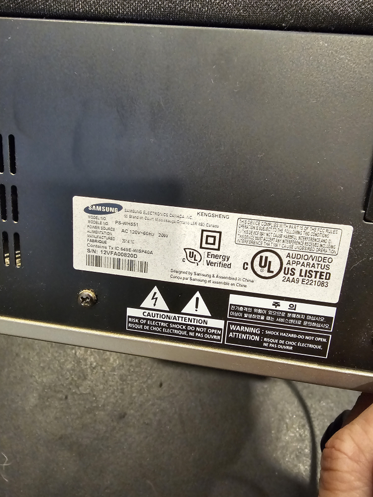 Samsung Soundbar with Subwoofer - photo 4