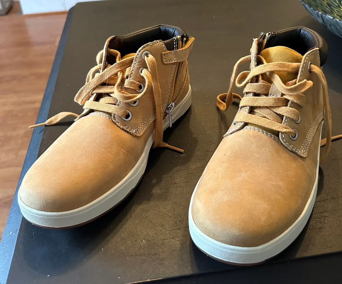 Timberland unisex-child Davis Square Zip Chukka Chukka Boots image indicator(3)